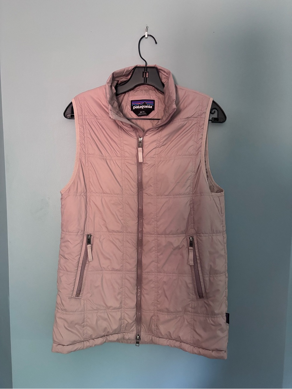 Patagonia Women's Pale Pink Quilted Insulated Vest